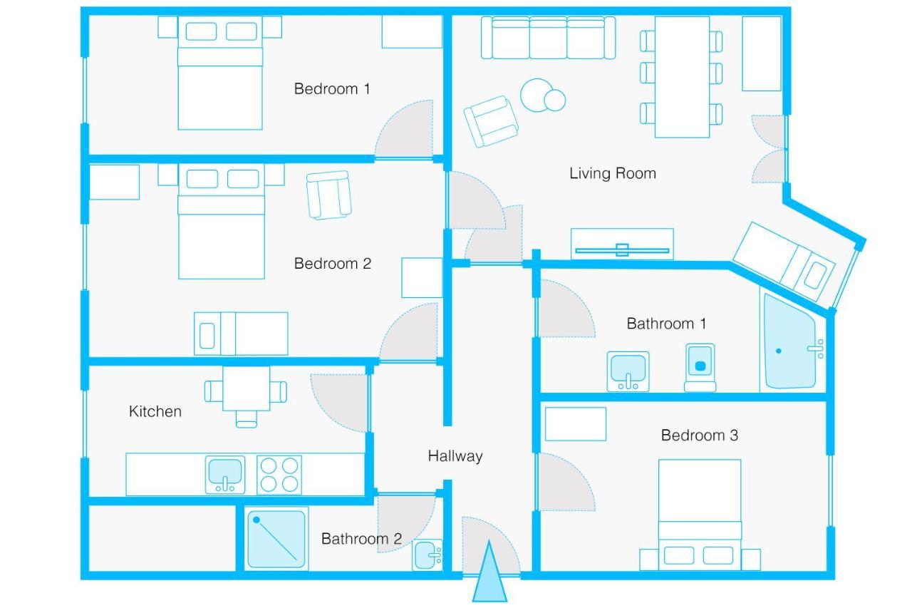 Boediker Loft, 3 Bedroom App With 2 Bath Rooms In Friedrichshain Up To 9 Βερολίνο Εξωτερικό φωτογραφία